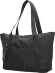 MD20 - faltbarer Shopper 50 cm (taupe) - Schwarz