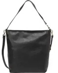 Marc O'Polo Schultertasche Umh&auml;ngetasche Dunja Hobo Bag Black schwarz - Schwarz
