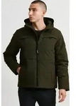 11 Project PRBram Herren Winterjacke Herrenjacke Jacke mit hochabschlie&szlig;endem Kragen