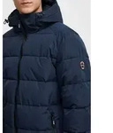 INDICODE IDHersh Steppjacke Herren Parka Winterjacke Steppparka gef&uuml;ttert mit Kapuze