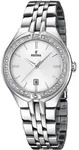 Festina Damen-Armbanduhr Analog Quarz Edelstahl F16867/1 - Wei&szlig;