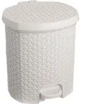 Keeeper Rattan 11.5l M&uuml;lleimer One Size - Wei&szlig;
