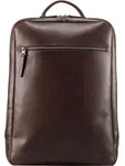 Jost Lund Daypack Leder 42 cm Laptopfach - Braun