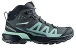 Salomon High-Top-Schuhe f&uuml;r Damen in Graphit - Gr&uuml;n - 39 1/3