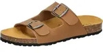 Bioline Pantolette Gr&ouml;&szlig;e 37 mit Leder-Decksohle und Kork-Fu&szlig;bett,...