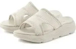 VIVANCE Pantolette Sommerschuh, offener Schuh, Sandale, Mule, beige Gr&ouml;&szlig;e 36 -