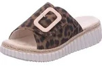 Rieker fsk damen sandalen Pantolette Sonstige in Gr. 36 - Braun - 36