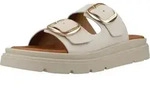 Tamaris Damen Pantoletten 1-27239-42 413 Farbe: Beige Gr&ouml;&szlig;e: 36 - Beige - 36