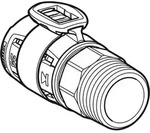 Geberit GE FlowFit, &Uuml;bergang, AG, SiBr, d32mm x R1, 1 Stk.