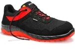 Sicherheitshalbschuh LONNY red Low ESD S1P, Gr. 39 - Schwarz - 39
