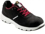 S1P-ESD-Sicherheitshalbschuhe FlexStar schwarz/rot Gr&ouml;&szlig;e 36 - Schwarz/Rot - 36