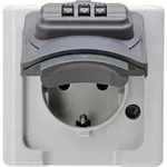 Kopp BlueElectric 109802008 - Stecker mit Schutz de Kontakt f&uuml;r feuchte Umgebungen,