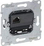 Legrand 765057, RJ-45, UTP, 6a, Schwarz, IP20, IK04 - Schwarz