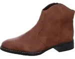 Schlupf-/Rei&szlig;verschlu&szlig;stiefelette Kaltfutter ab 35mm Absatz 73467-24 - Braun...