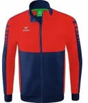 Erima Six Wings Worker Jacke New Navy/Rot Junior - Blau - 116