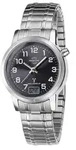 MasterTime Damenuhr MTLA-10309-22M, Funk, analog-digital, Edelstahl-Zugband -...