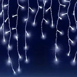 MONZANA&reg; LED Regen Lichterkette warmwei&szlig; kaltwei&szlig; Innen Au&szlig;en Eisregen