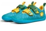 Affenzahn Knit Happy B&auml;r Barfu&szlig;schuhe Blau - T&uuml;rkis - 23