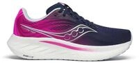 Saucony Ride 18 W Damen Laufschuh, Marineblau / Fuchsia, EUR 37.5