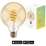 Hombli smarte Filament Gl&uuml;hbirne, G95, E27, CCT, Amber