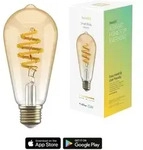 Hombli HBEB-0212, Intelligentes Leuchtmittel, WLAN, Gold, Glas, Metall, E27, ST64