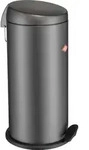 WESCO Abfalleimer CAPBOY Maxi in GRAPHIT matt mit Abfallvolumen 22 Liter / Treteimer