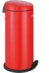 WESCO Abfalleimer CAPBOY Maxi in ROT mit Abfallvolumen 22 Liter / Treteimer - Rot