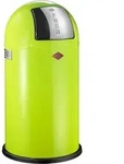 WESCO Abfallsammler 175831-20 PUSHBOY in LIMEGREEN mit 50 Liter Volumen und