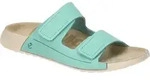 Ecco COZMO Damenschuhe - sportliche Pantoletten blau Freizeit NEU - Blau - 36