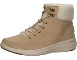 Skechers Schn&uuml;rstiefel Kaltfutter in beige, Gr. 35 - 35