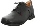 Think! Herren PENSA chromfrei gegerbte nachhaltige Halbschuhe, SCHWARZ 0000 -...