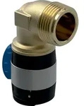 Geberit GE FlowFit &Uuml;bergangsbogen, 90&deg;, d20mm x R1/2 AG, 1 Stk. - Rot