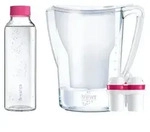 BWT Aqualizer Home, Pitcher-Wasserfilter, 2,7 l, Transparent, Wei&szlig; -
