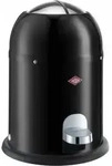 WESCO MINI MASTER M&uuml;lleimer SCHWARZ mit 6 Liter Abfallvolumen und Fu&szlig;tritt /