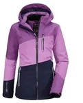 killtec M&auml;dchen Lynge Grls Jckt B Funktionsjacke Mit Kapuze, dunkelorchidee, 116 -