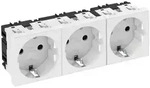 Obo Bettermann STD-D0 RW3, 2P, Wei&szlig;, 250 V, 16 A, 135 mm, 42 mm - Wei&szlig;