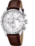 Festina Sport Herren Armbanduhr Chronograph Leder F16760/1 - Braun