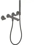 AXOR 49481340 3-Loch Fertigset Wannemisch.Wand UP - Schwarz