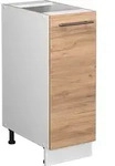 Apothekerschrank Vicco Fame-Line Goldkraft Eiche 30 cm ohne Arbeitsplatte, Model