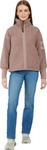 Didriksons Mella 3 - Damen Fleecejacke, Gr&ouml;&szlig;e:36, Farbe:bark - Rosa - 36