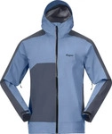 Bergans 3636, Bergans Herren Vaagaa 3L Shell Regenjacke Blue Moon/Granite Blue M