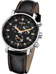 AUER Alpine Glow AU-ZU-611-BOrL Herrenchronograph SWISS ISA