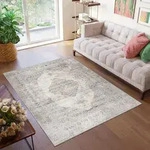 Tapiso Teppich VALLEY Modern Kurzflor Grau Wohnzimmer 300 x 400 cm - Grau