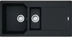 Franke Urban UBG 651-100 Black Matt - 114.0682.531 Granitsp&uuml;le - Schwarz