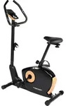 Christopeit Ergometer ET 3.1 &ndash; Holzlook, 32-stufige Magnetbremsung, LED Smart