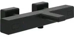V&B Vierloch-Wannenrandarmatur Conum mit Handbrause, matt black - Schwarz