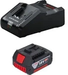 Bosch Starter Set 1x GBA 18 V / 4 Ah / 4000 mAh Li-Ion Akku ( 1600Z00038 ) + GAL