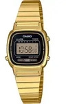 Casio LA670WEGA-1EF Digital-Damenuhr - Schwarz