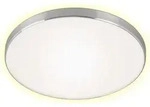 LED Deckenleuchte Deckenlampe Backlighteffekt 18W Kunststoff wei&szlig;-alu Briloner -
