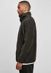 Patched Micro Fleece Jacket black S - Schwarz - S